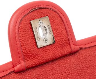 Chanel Hobo Bags - 2011 Medium Caviar French Riviera Flap - Gr. unisize - in Rot - für Damen