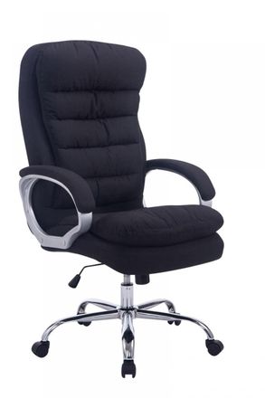 Clp Silla de oficina giratoria regulable en Tela Negro