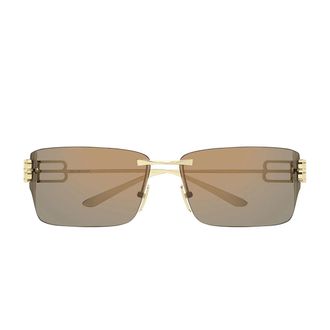 Balenciaga Sunglasses Bb0485 Sa 002 Gold/Pink Unisex