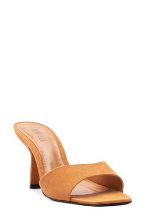 Schutz Posseni Slide Sandal in Cuoio Brown at Nordstrom Rack, Size 5.5