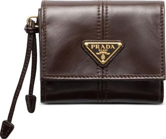 Prada Portafoglio piccolo - Marrone