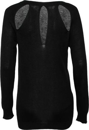 Christian Lacroix Maglione con cut-out - Nero