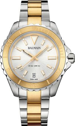 Balmain Ophrys Watch, 34.5mm in Stainless Silver/gold at Nordstrom