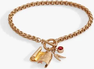 Alex and Ani The Wizard of Oz Scarecrow Toggle Bracelet in Gold at Nordstrom