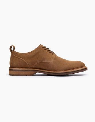 Clarks Mens Clarks Aldwin Lace in tan suede - Brown - Size: 10/G standard