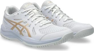 Asics Upcourt 1072A107-103 Sneaker Womens White Volleyball Shoes ZOGG3846