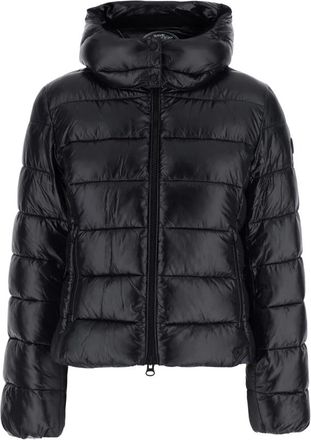 Save The Duck Jassen, Dames, Zwart, M, Leer, Cosmary Down Jacket