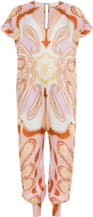Carolina K Womens Sera Jumpsuit In Maxi Paisley