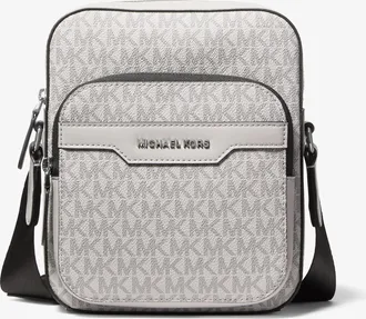 Michael Kors Hudson Mini Signature Logo Flight Bag