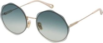 Chlo&eacute; Zonnebrillen - Dames - Zonnebrillen - Geel - 61 MM - Accessoires