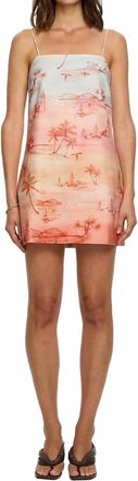 Kivari Sunset Mini Dress In Pink