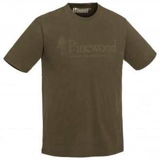 Pinewood Outdoor Life T-Shirt T-Shirt f&uuml;r Herren | braun