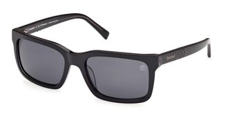 Timberland TB00021 Polarized 01D Mens Sunglasses Black Size 57
