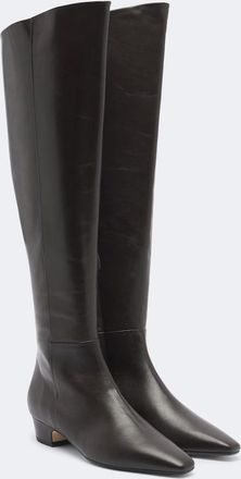 Aeyde Stivali over-the-knee Ilaria in pelle