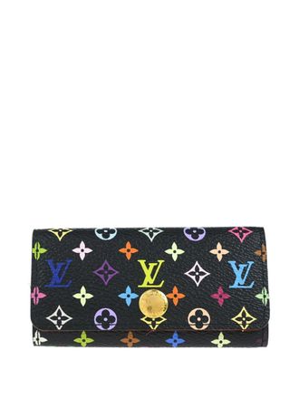 Louis Vuitton x Takashi Murakami Portachiavi 4 chiavi 2007 - Nero