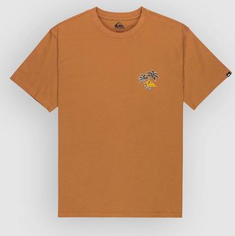 Quiksilver Evo Learning From Nature T-Shirt braun