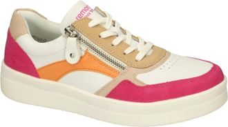 Remonte Schoenen, Dames, Veelkleurig, 37 EU, Leer, D0J01-84 Plateau Sneakers