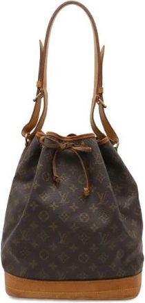 Louis Vuitton Pre-owned Noe Monogram Shoulder Bag - Dames - Vintage Tas - Bruin - ONE Size - Vintage