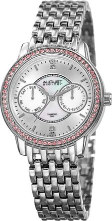 August Steiner Womens Diamond Watch