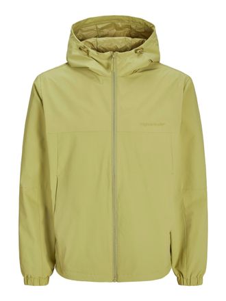 Jack & Jones Softshellparka JACK & JONES JORVESTERBRO HOOD JACKET SN, Herren, Gr. XS, beige (cedar), Web, Obermaterial: 100% Polyester, unifarben, regular fit norm
