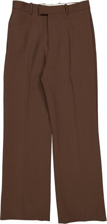 Ferragamo Flat Front Tailored Trousers, Brand Size 46 (Waist Size 30)
