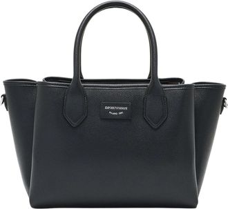 Emporio Armani Shopper modello medio - Dames - Handtassen - Zwart - ONE Size - Tassen