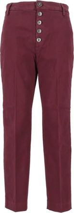 Dondup Donna, Pantaloni, Viola, W28, new