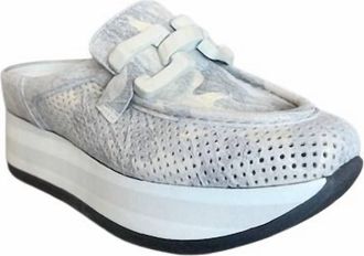 Softwaves Womens Clio Platform Shoes In Silver