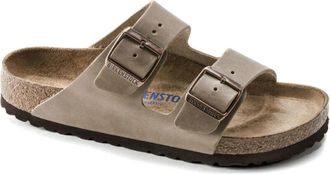 Birkenstock Arizona Soft Footbed Oiled Leather Sandalen - Heren - Sandalen - Bruin - 43 EU - Leer - Schoenen