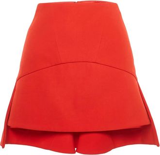 Givenchy Minigonna in lana - Rosso