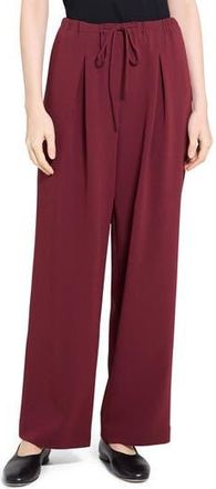 Theory Drawstring Pants in Grenache - 1Pa at Nordstrom Rack, Size 14