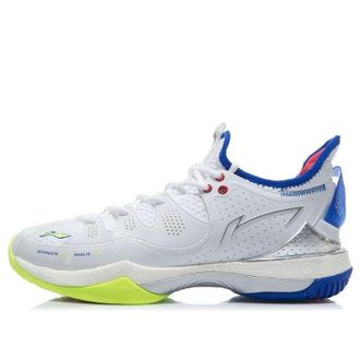 Li-Ning Halberd 3 White Blue Yellow AYAR025-1