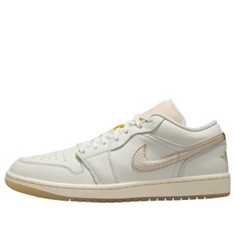 Nike Jordan (WMNS) Air Jordan 1 Low SE Sail Pale Ivory Team Gold HV5157-100
