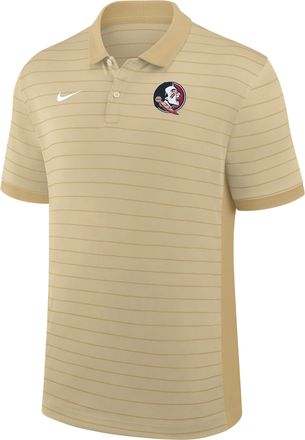 Nike Florida State Sideline Victory Stripe Nike Mens Dri-FIT College Polo in Yellow | 03BG0EDPFTN-FR1