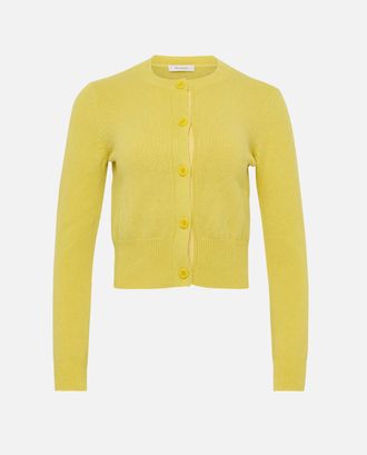 J.W.Anderson Contrast Embroidery Cardigan