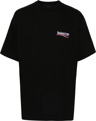 Balenciaga Political T-shirt - unisex - Cotton/Polyester - S - Black