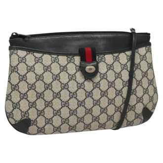 Gucci Pre-owned Cuoio borse-gucci - - Pre-owned - Donna - Blu - ONE SIZE