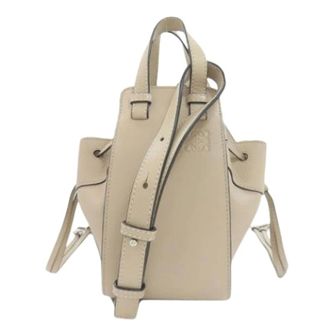 Loewe Pre-owned Bucket Bags, female, Beige, Size: ONE SIZE Pre-owned Bucket Bag