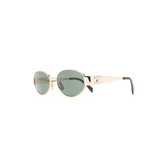 Celine Triomphe Sunglasses - female - CELINE - Sunglasses - Yellow - 54 MM - Accessories