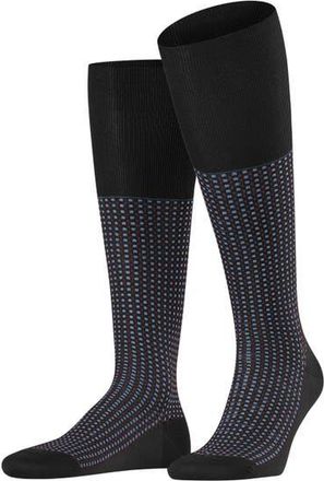 Falke Uptown Tie Knee High Socks in Black at Nordstrom, Size Medium