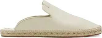 Lanvin Leather espadrilles in Cream