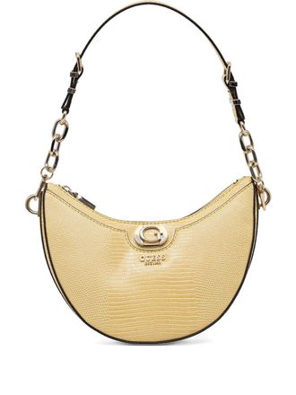 Guess Co Orlina shoulder bag - women - Polyurethane/Cotton/Polyester - One Size - Yellow
