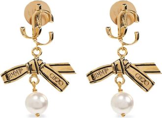 Jimmy Choo London Orecchini con nastro - Oro