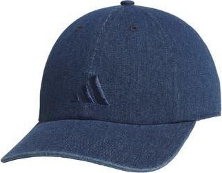 adidas Embroidered Denim Baseball Cap in Medium Blue Denim at Nordstrom Rack