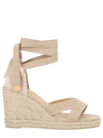 Castaner Beige Open-toe Wedges