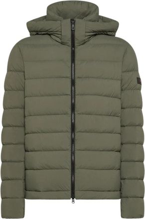 Peuterey Boggs 04 Down Jacket - Heren - Gewatteerde jassen - Groen - M - Nylon - Jassen
