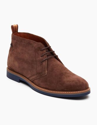 base Mens Base London Carlton Chukka Leather Mens Ginger Boots - Brown - Size: 10