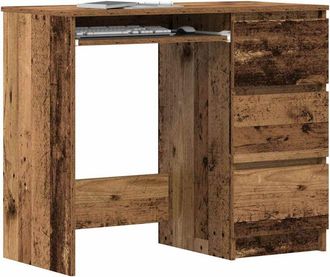 vidaXL Scrivania Legno Antico 90x45x76 cm in Legno Multistrato - Vidaxl