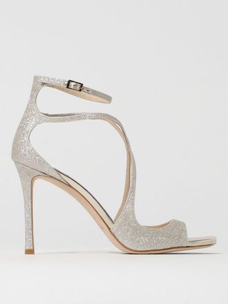Jimmy Choo London Heeled Sandal JIMMY CHOO Woman color Silver