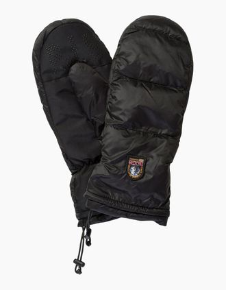 Parajumpers Womens Parajumpers Hollywood Mittens Black - Black/Black - Size: M